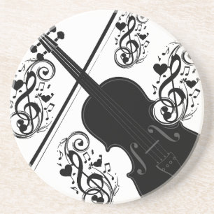 Let's Play,Violin_ Coaster