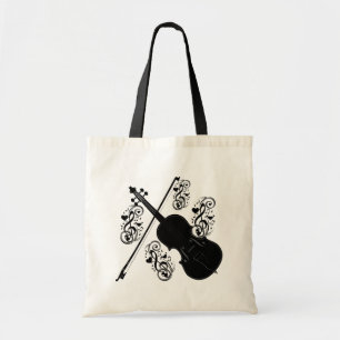 Let's Play,Violin_ Tote Bag