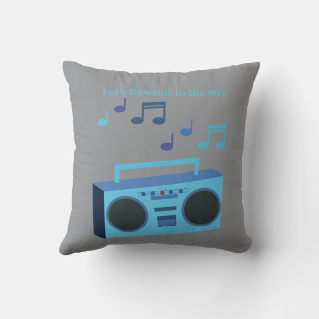 Let's rewind to the 90's cushion (Back)