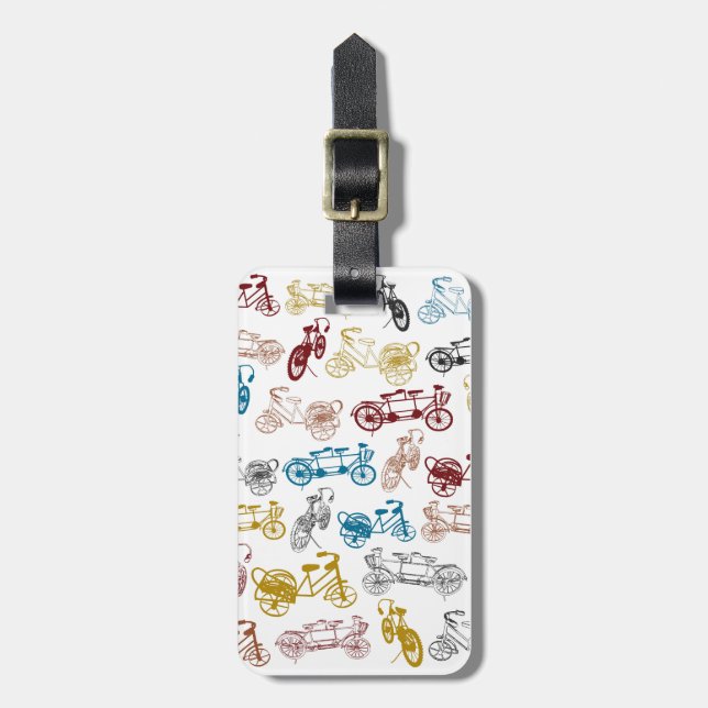 Let's Ride Luggage Tag (Front Vertical)