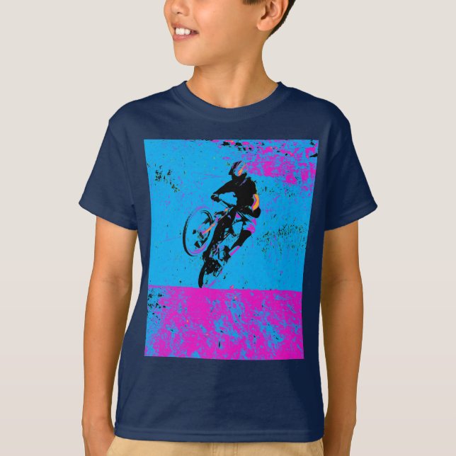 Lets Ride! - Mountain Biker  T-Shirt (Front)