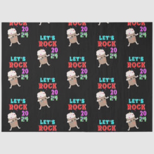 Let's Rock 2024 Tissue Paper