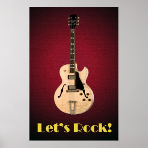 Let's Rock! 36 x 24 Poster
