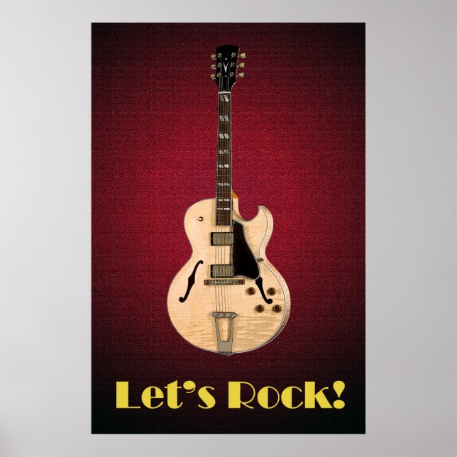 Let's Rock! 36 x 24 Poster (Front)