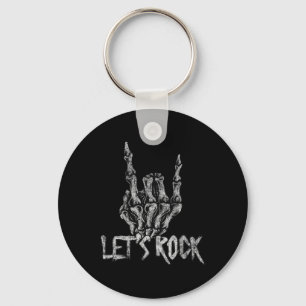 Lets Rock Band Tees For Women Rock And Roll s For  Key Ring