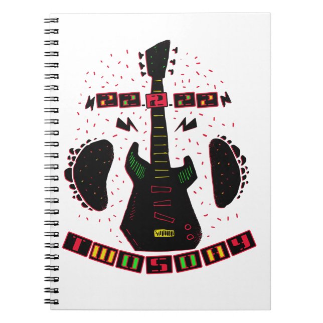 Lets Rock on Taco Twosday 2-22-22 Notebook (Front)