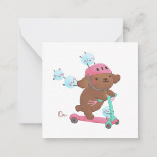 Let's Roll Illustration Card