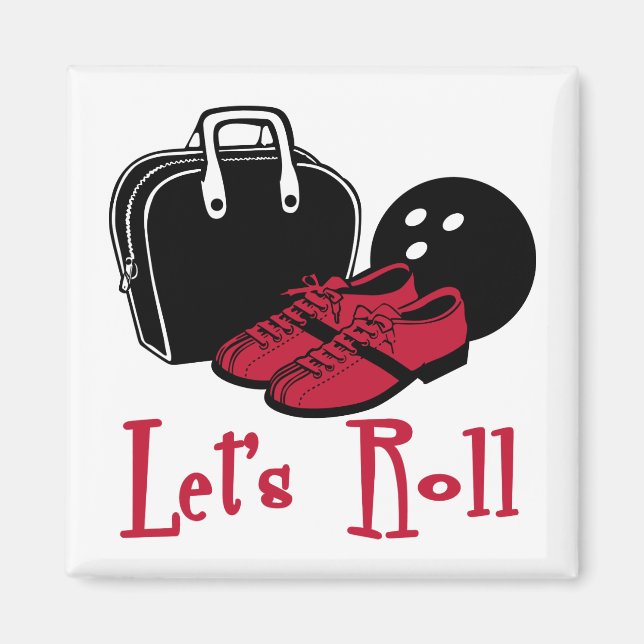 Lets Roll Magnet (Front)
