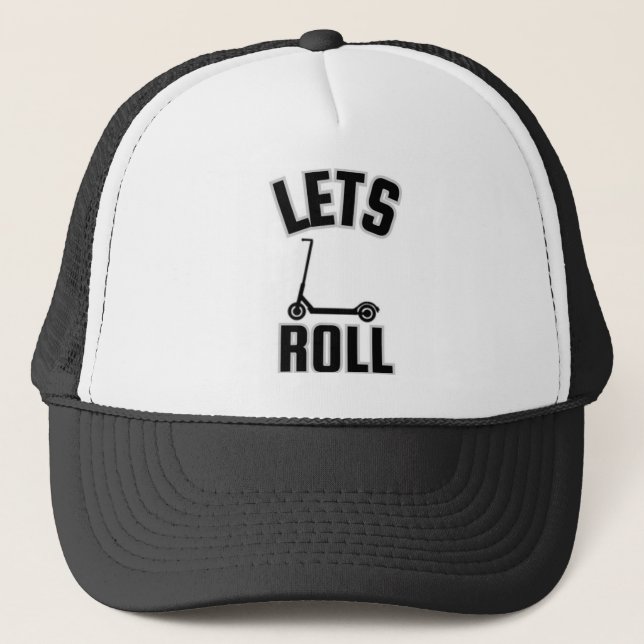 Lets Roll Trucker Hat (Front)