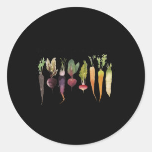 Let'S Root For Each Other And Watch Each Other Gro Classic Round Sticker