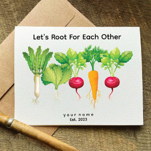 Lets Root For Each Other   Gardening Lover Card