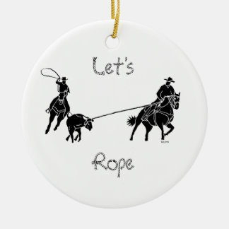 Let's Rope Ceramic Tree Decoration
