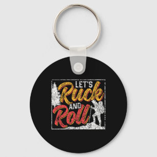 Let's Ruck And Roll Workout Backpack Rucksack Ruck Key Ring