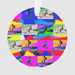 Lets Scoot - Stunt Scooter Rider Ornament