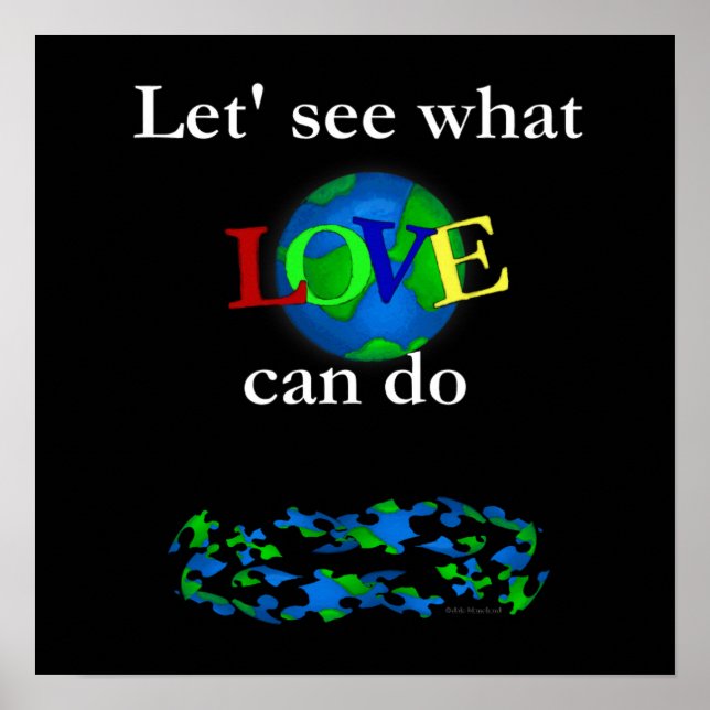 Let's See What Love Can Do Poster (Front)