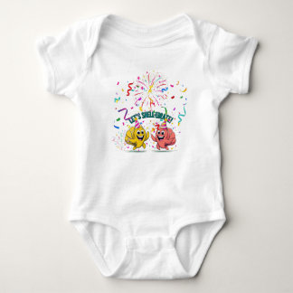 Let's shell-ebrate! baby bodysuit