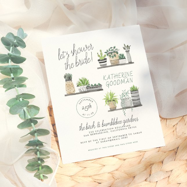 Let's Shower The Bride | Budget Boho Houseplants  (Creator Uploaded)