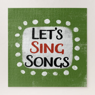 Let's Sing Songs Jigsaw Puzzle