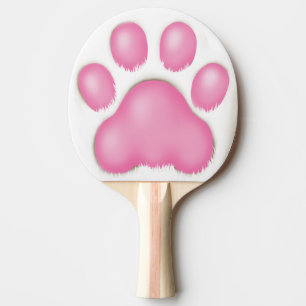 Let's smash it with the paw! ping pong paddle