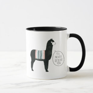 Let's Taco About It   I'll Never Desert You Mug
