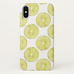 Let's Taco About It   Lime Pattern iPhone X Case