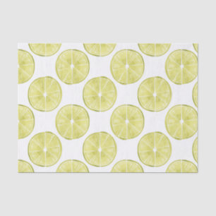 Let's Taco About It   Lime Pattern Tissue Paper