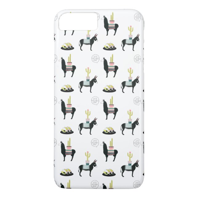 Let's Taco About Love Case-Mate iPhone Case (Back)