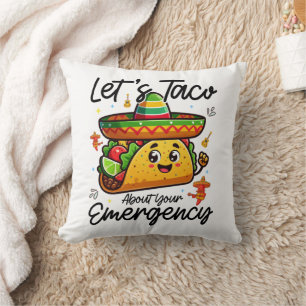 Let's Taco About Your Emergency Cinco De Mayo Cool Cushion