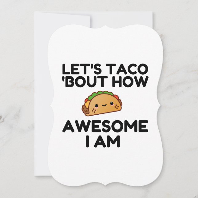 Let's Taco 'Bout (Front)