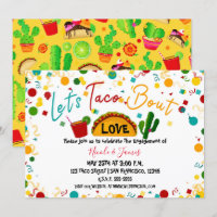 Let's Taco Bout Love Engagement Wedding Fiesta