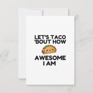 Let's Taco 'Bout Thank You Card