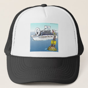 Lets Take A Cruise Funny Gifts Tees & Cards Trucker Hat