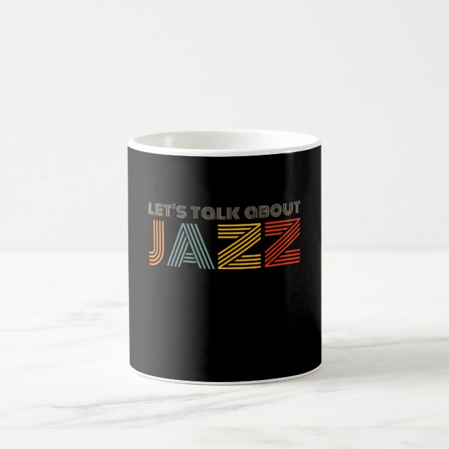 Let's talk about Jazz Music Retro Mug (Center)