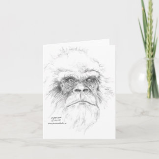 Let's Talk Bigfoot Greeting Cards