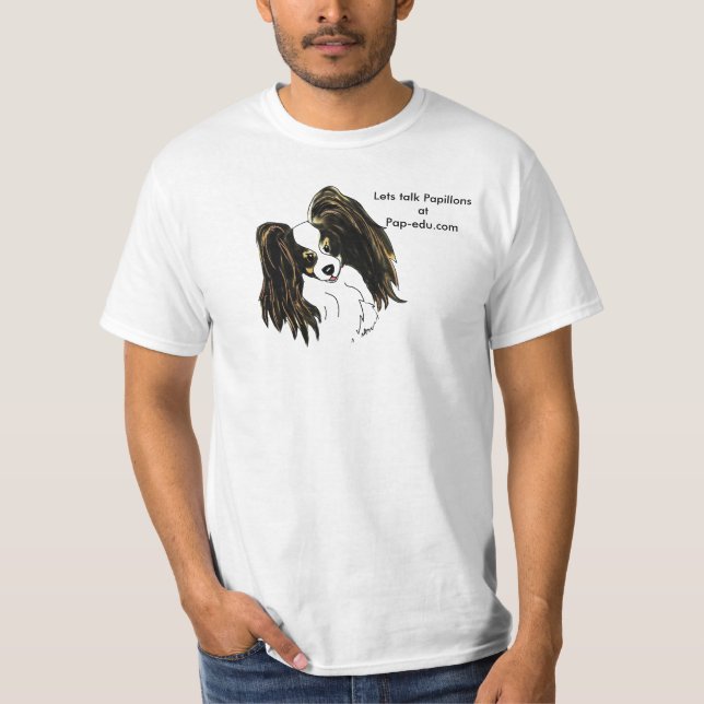 Lets talk Papillons T-Shirt (Front)