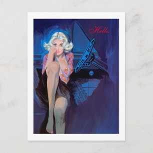 Let's Talk ~ Postcard / Invitation