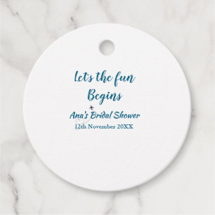 lets the adventure begins bridal shower add name d favour tags
