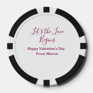 lets the fun begins happy new year name year simpl poker chips