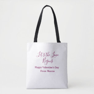 lets the fun begins happy new year name year simpl tote bag
