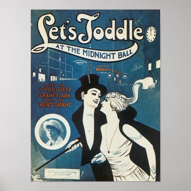 Let's Toddle at the Midnight Ball Poster (Front)