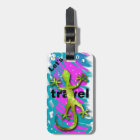 Let's Travel Gecko Luggage Tag
