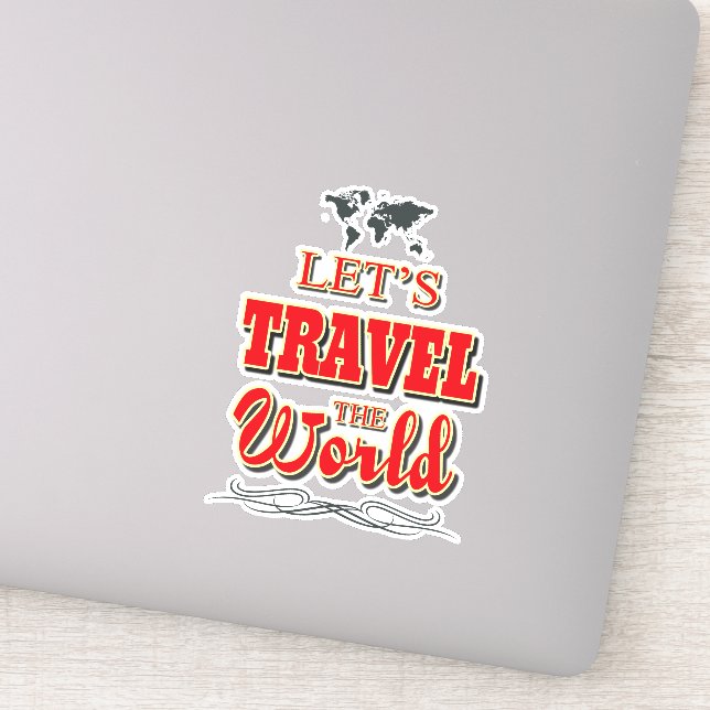 Let's travel the world (Detail)