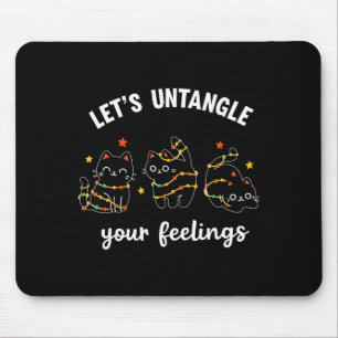 Let's Untangle Your Feelings School Counsellor Chr Mouse Pad