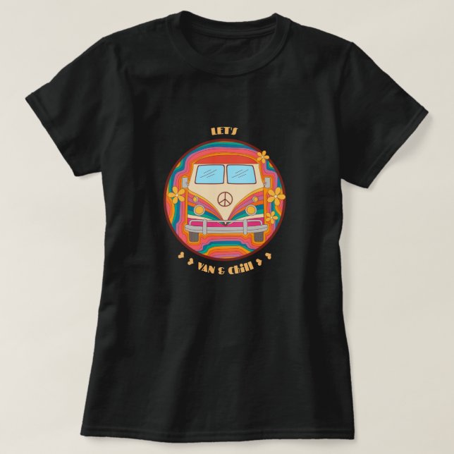 Let's Van & Chill T-Shirt (Design Front)