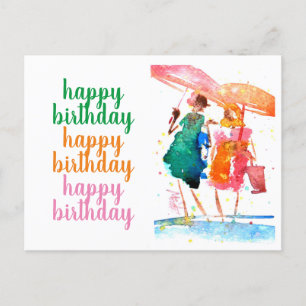 Let's Walk and Talk #140106 Postcard