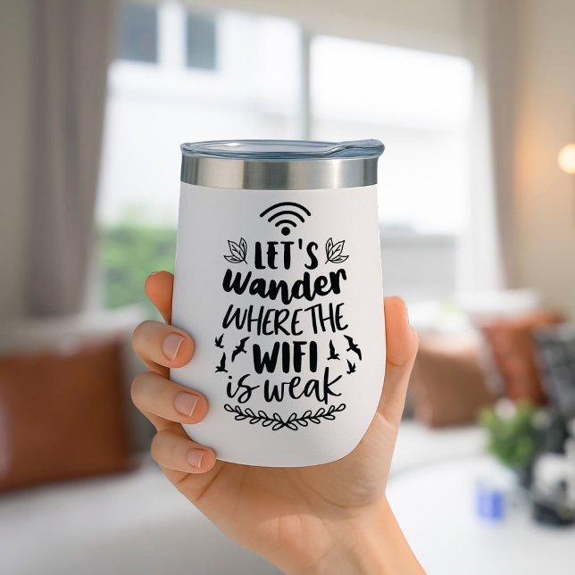 Let's wander Travel Mug Insulated (Creator Uploaded)