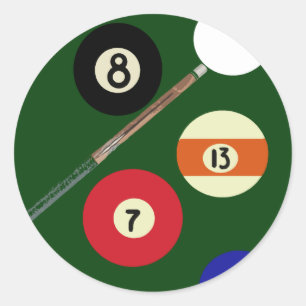letsplaypool classic round sticker