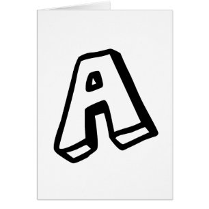 Letter "A"