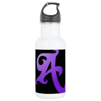 Letter A 532 Ml Water Bottle