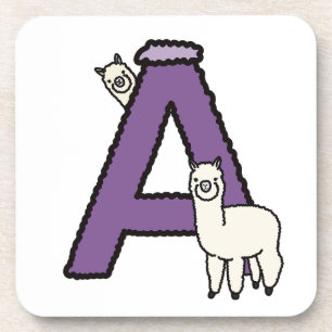 Letter A Coaster